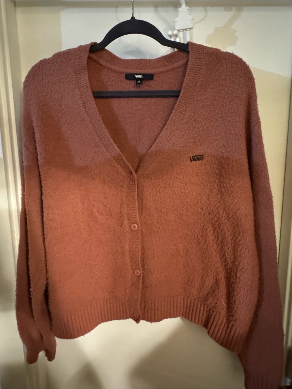 Vans Women's Rose V-Neck Button Cardigan